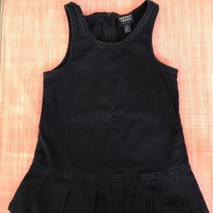 French Toast Jumper With Pleated Hem